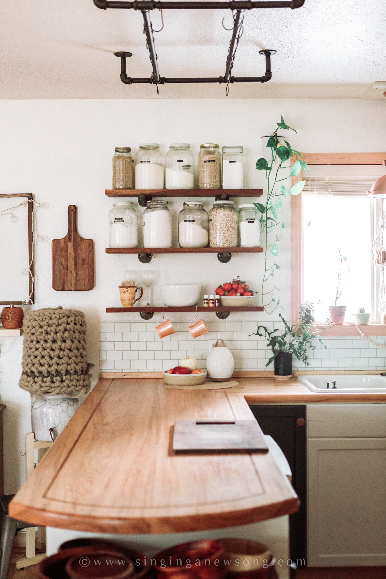 Video, DIY Butcher Block Countertops · Singing A New Song At Mountain